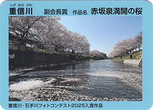 重信川・石手川フォトコンテスト２０２５入賞作品カード