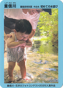 重信川・石手川フォトコンテスト２０２５入賞作品カード