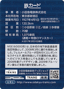 小田急ロマンスカー　17.07