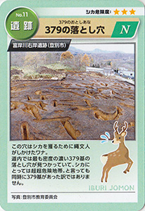 いぶりの縄文コレクションカード