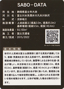 砂沢上流沈砂地工