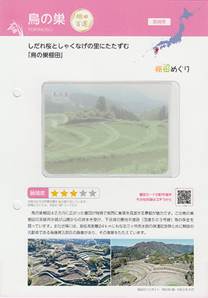 鳥の巣（棚田百選）