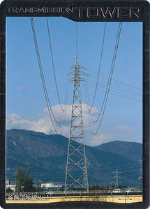 鉄塔カード　山梨県版　東京電力パワーグリッド