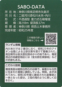 内川 地蔵堂堰堤 Ver.1.0