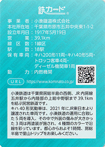 小湊鐵道　26.07
